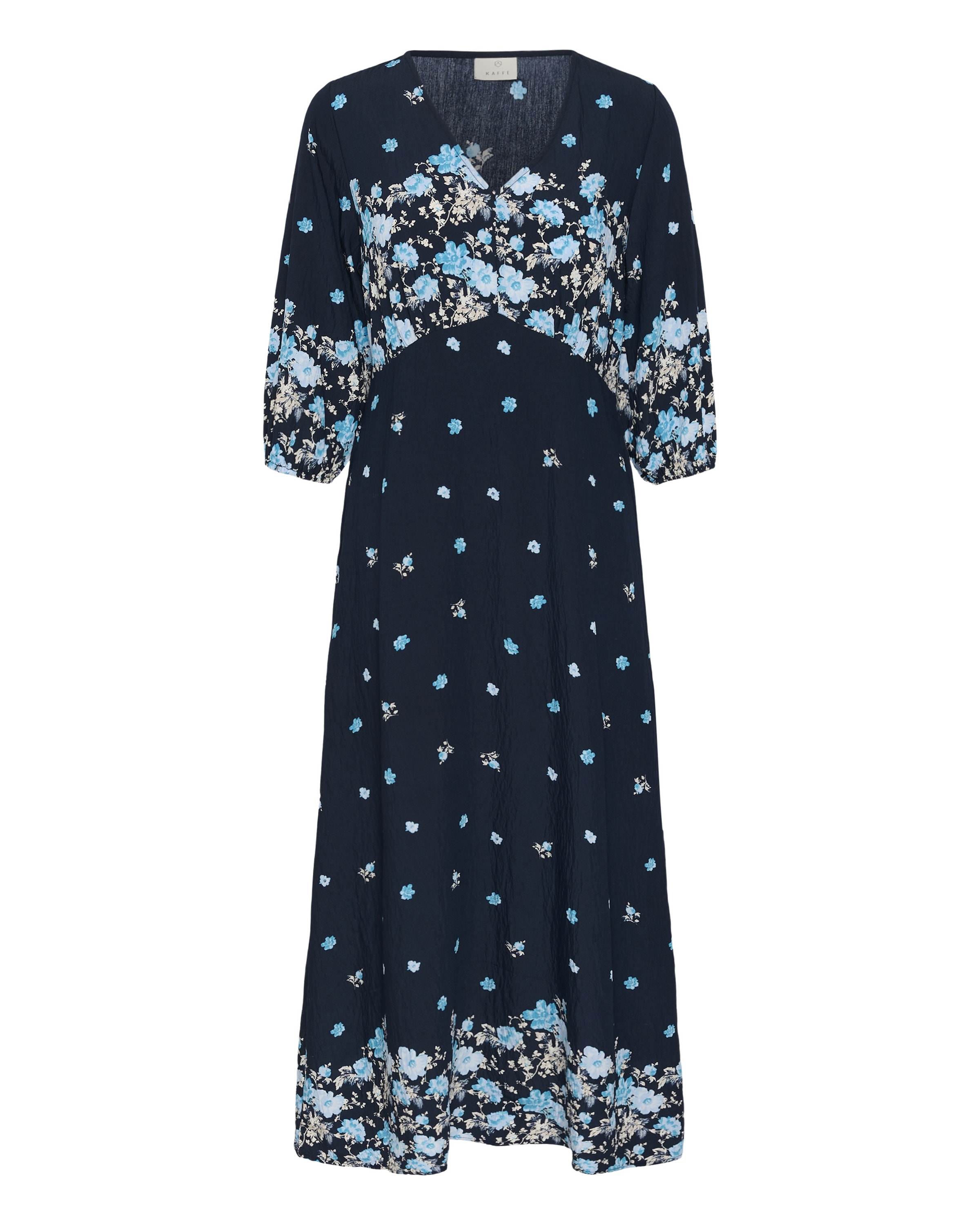 Kaffe Kleid 'KArosine' in Blau: Vorderseite