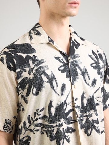 Fit confort Chemise 'JPRBLAVENICE' Jack & Jones Premium en beige