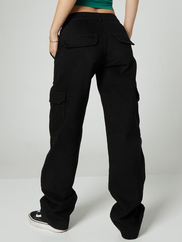 Wide Leg Pantalon 'Frances' A LOT LESS en noir