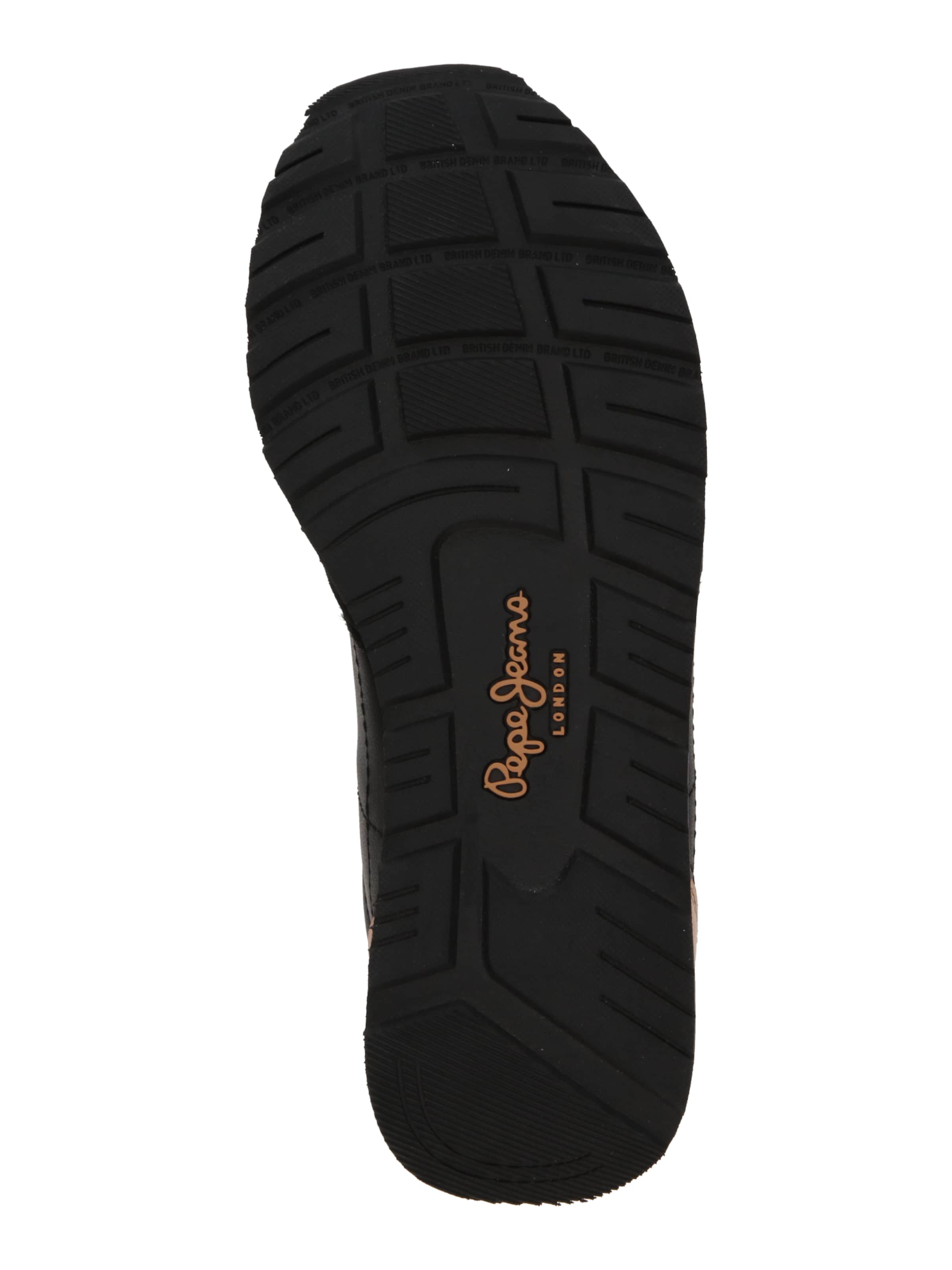 Baskets basses 'Brit Sun' Pepe Jeans en noir