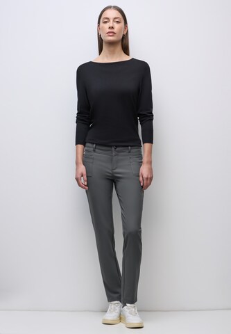 STREET ONE Slim fit Pants in Grey