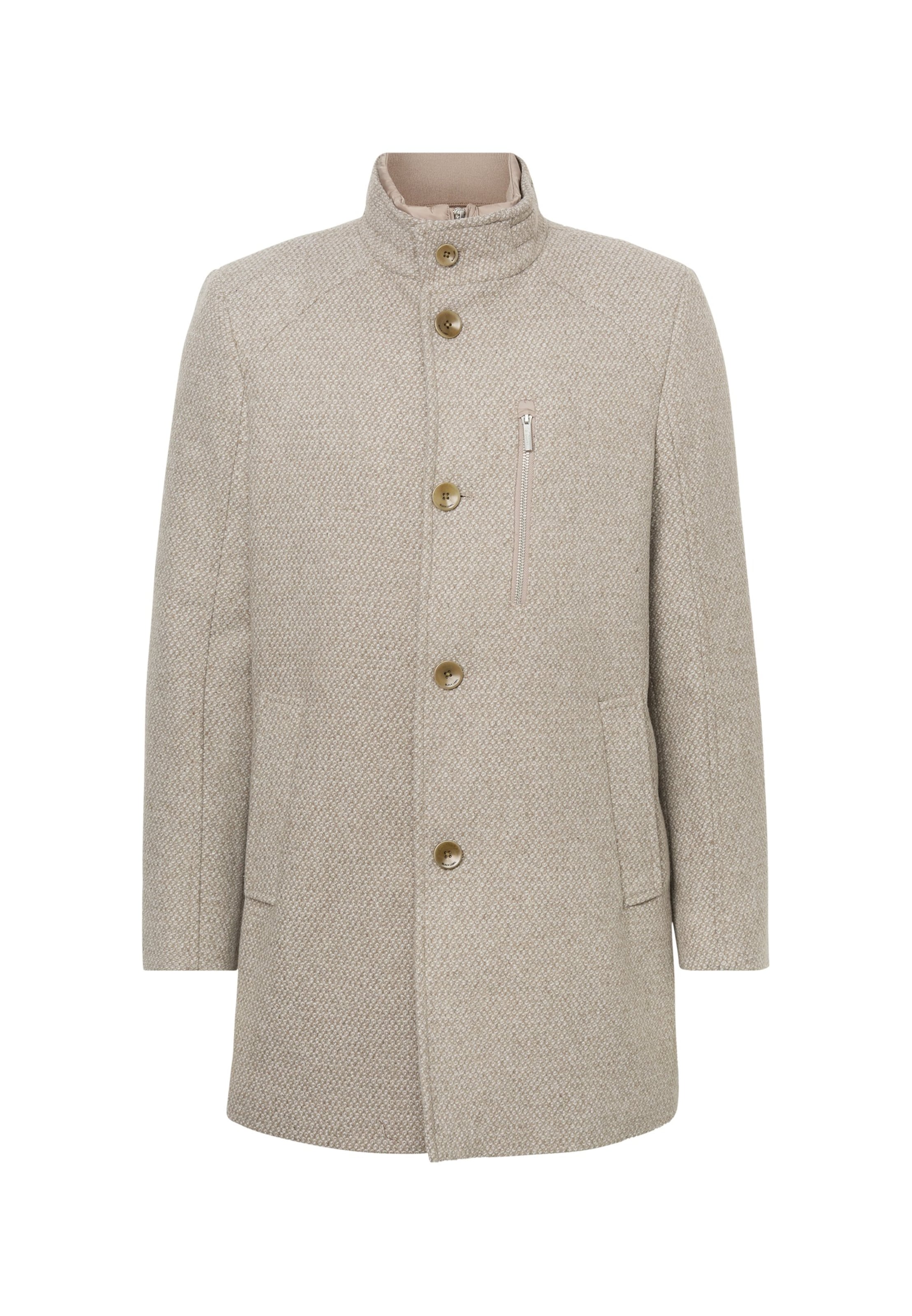 s.Oliver Between-seasons coat in Beige: front