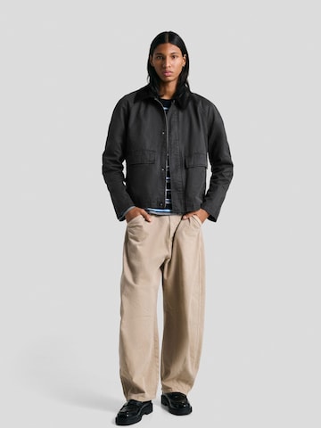 Veste mi-saison Bershka en noir