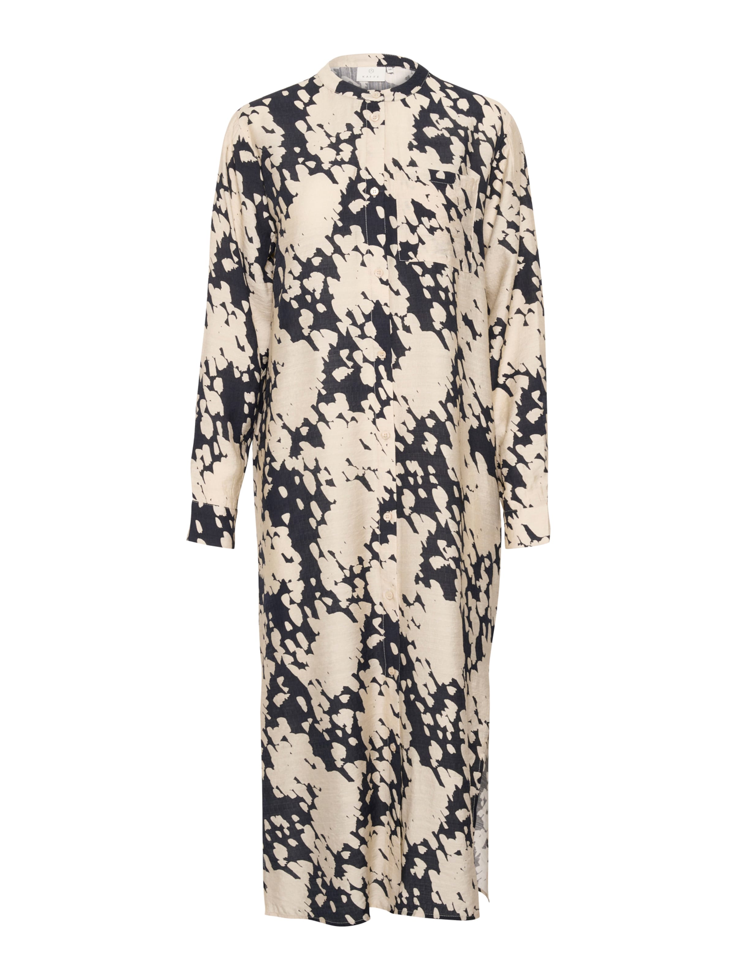 bēšs Kaffe Blūžkleita 'KALouise': no priekšpuses