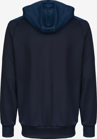 UMBRO Athletic Zip-Up Hoodie in Blue