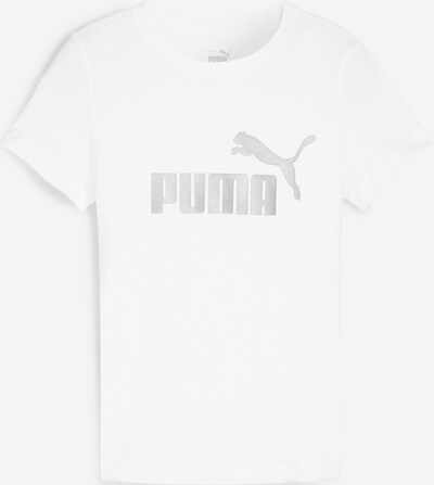 PUMA T-Shirt en gris / blanc, Vue avec produit