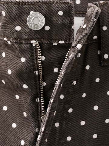 MANGO Loose fit Jeans 'Polka' in Brown