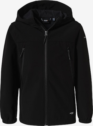 ICEPEAKOutdoor jakna - crna boja: prednji dio