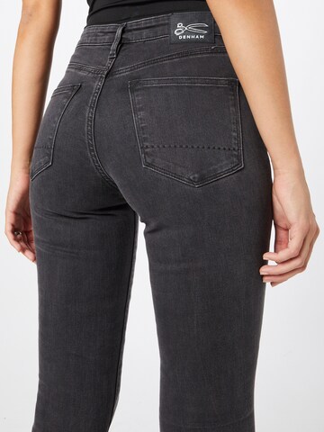 DENHAM Slimfit Jeans 'MONROE' in Schwarz