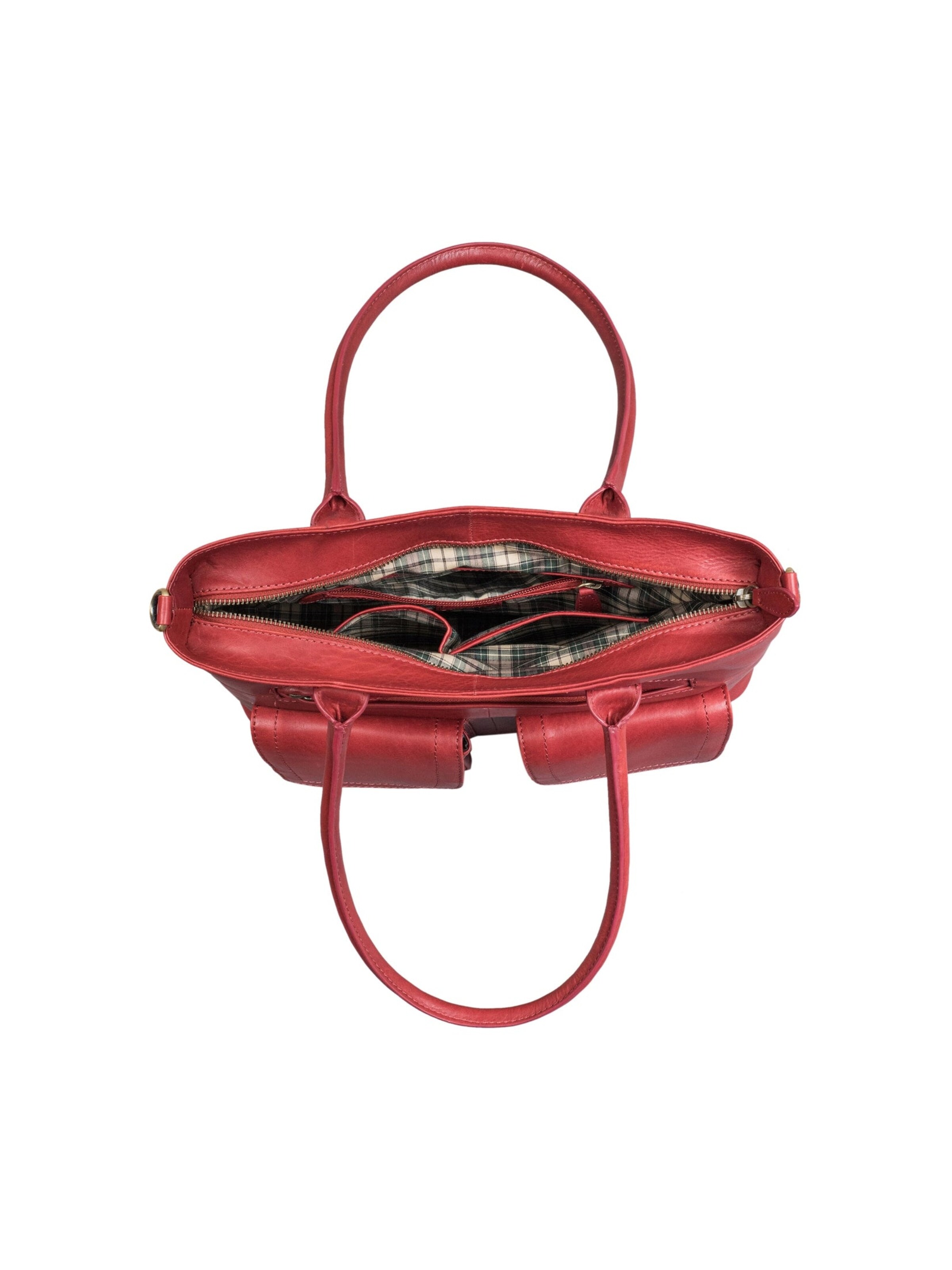 Benthill Handbag in Red