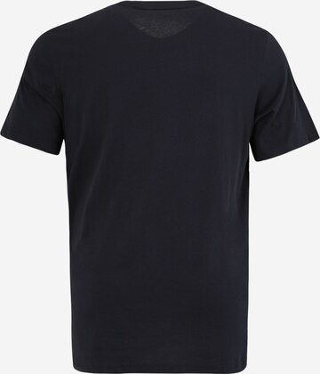 T-Shirt 'LOGAN' Jack & Jones Plus en bleu