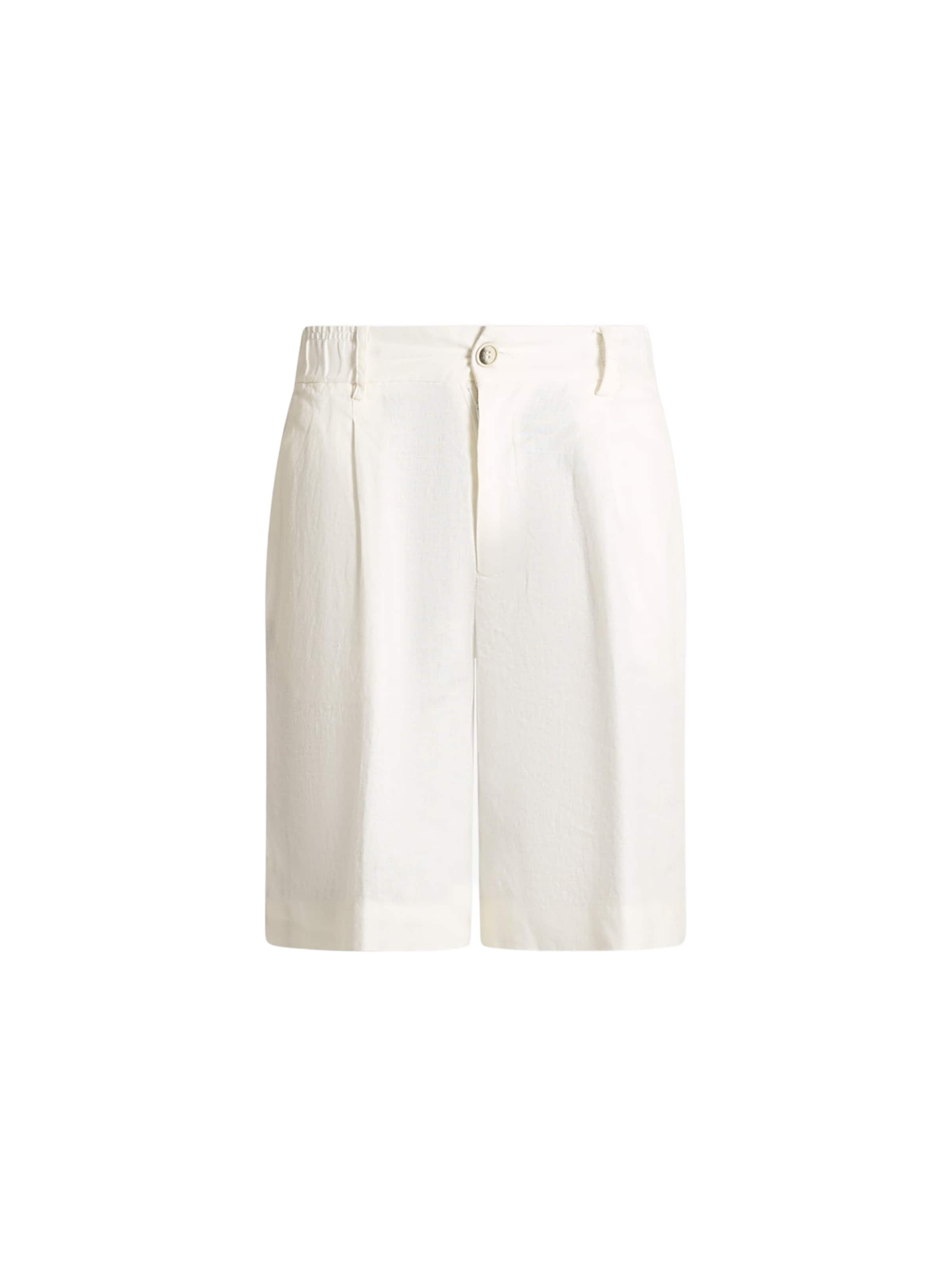Pantaloni con piega frontale di SSEINSE in bianco: frontale