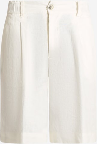 Pantaloni con piega frontale di SSEINSE in bianco: frontale
