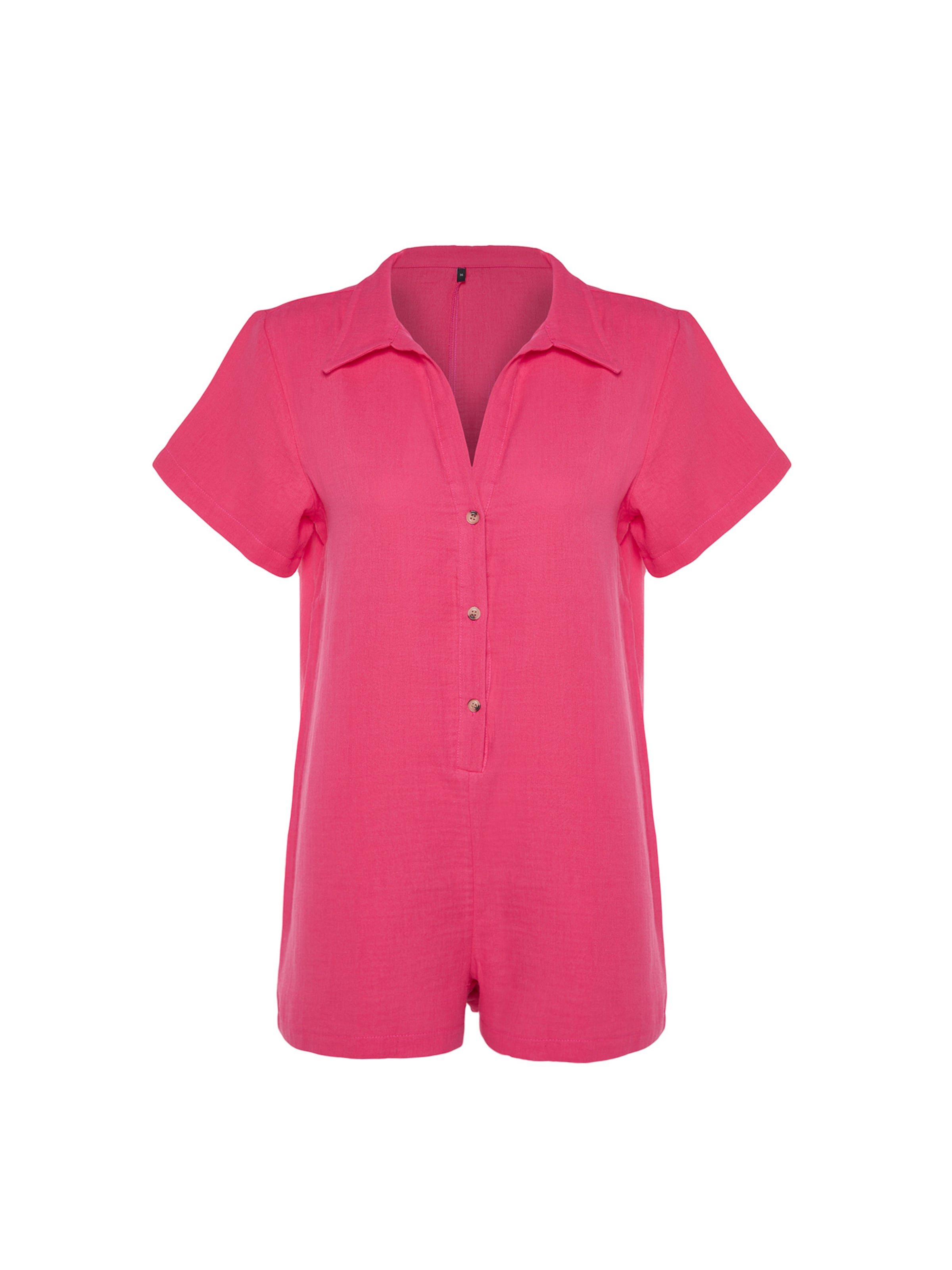 Trendyol - Jumpsuit en rosa: frente