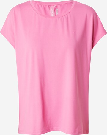 T-shirt fonctionnel 'AUBREE' ONLY PLAY en rose : devant