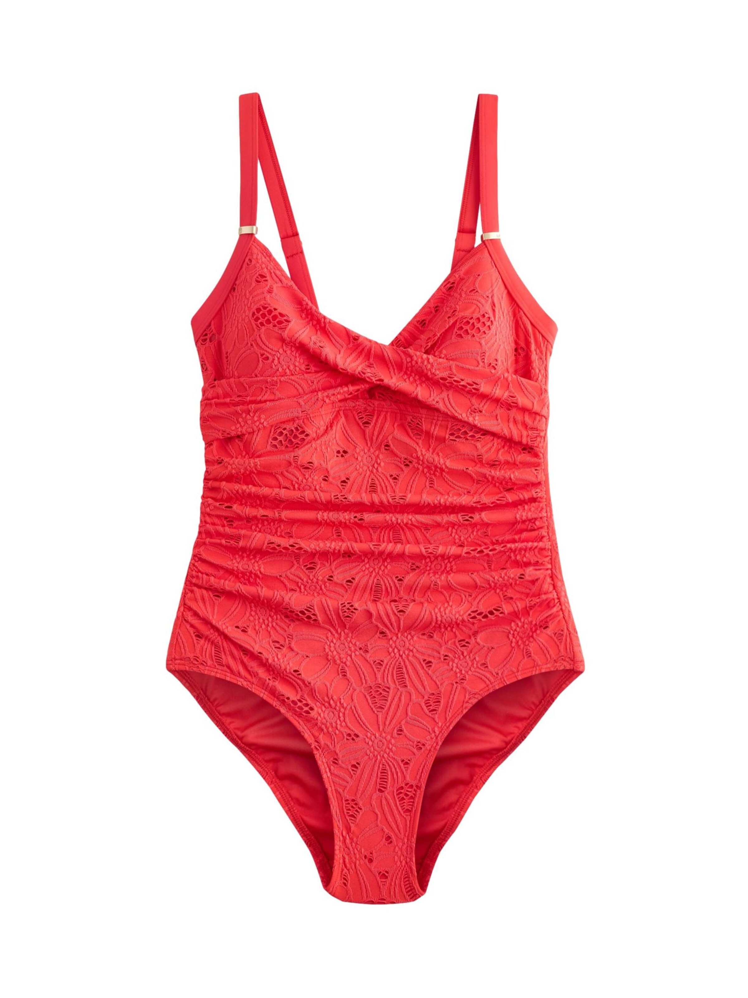 Next Maillot de bain en XS en rouge, Vue avec produit