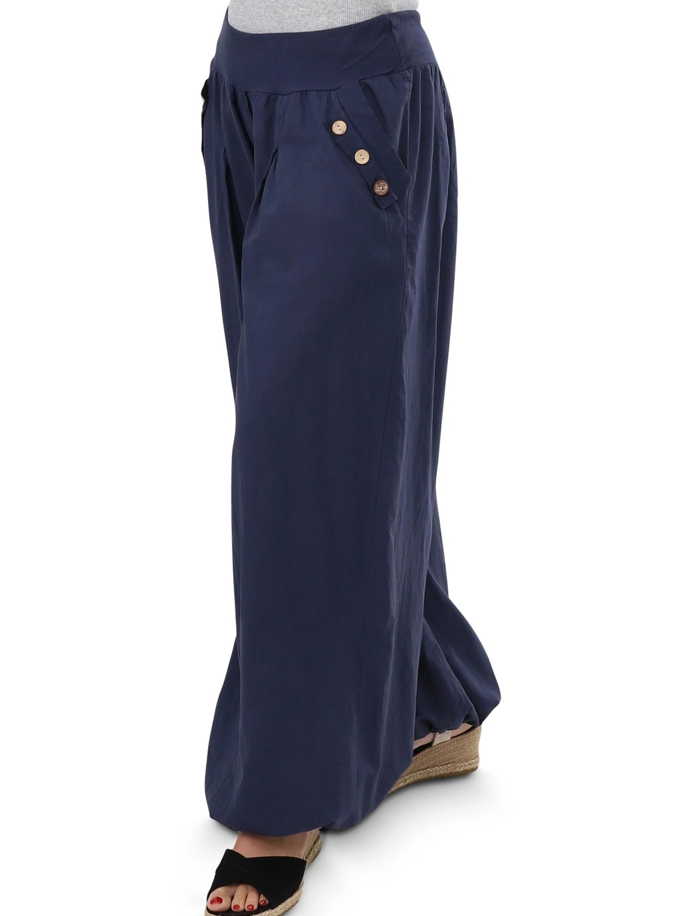 malito more than fashion Loosefit Haremshose‌‌‌‌‌‌ in Blau