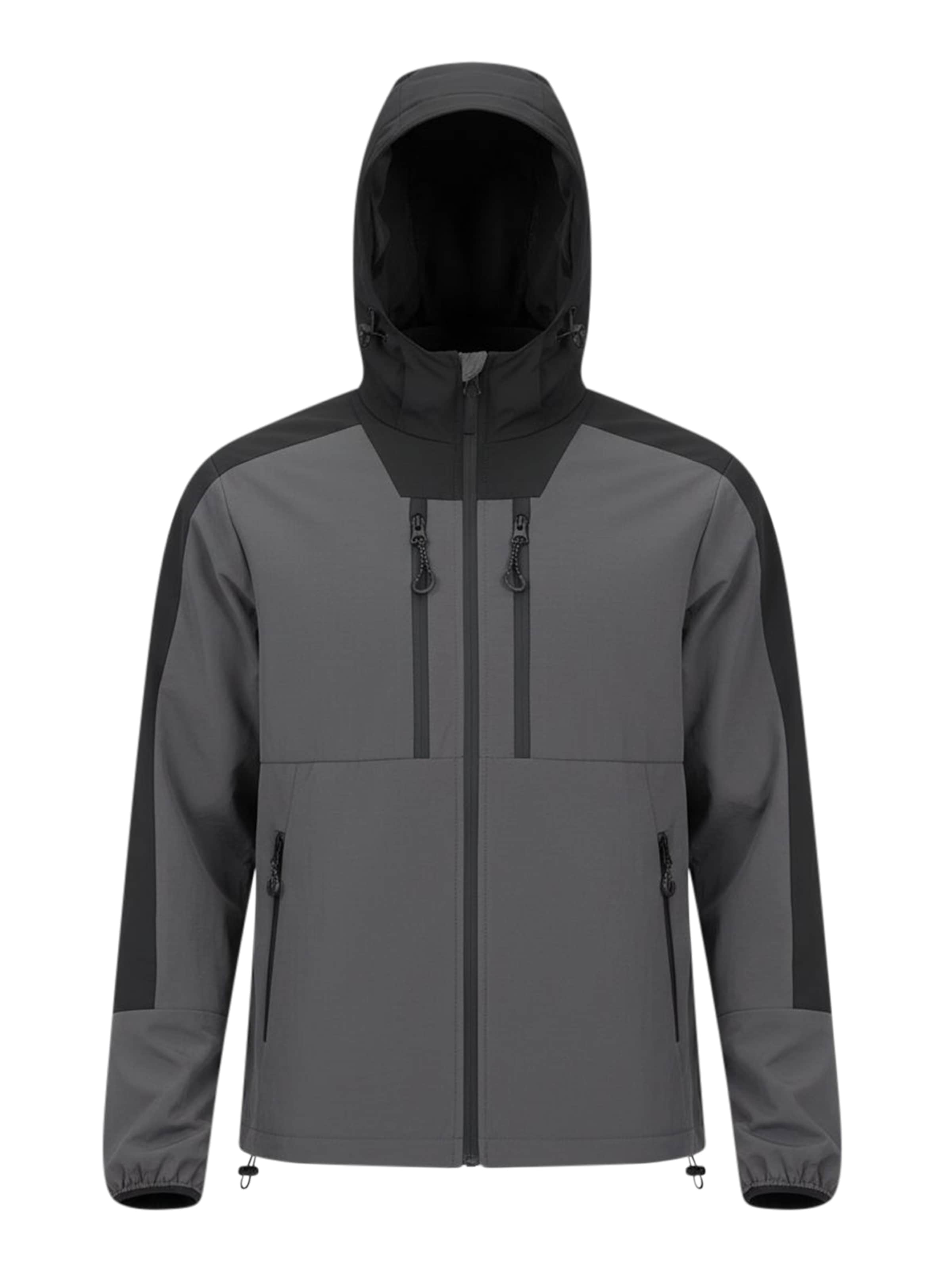 BRAVE SOUL Tussenjas in Grijs: voorkant