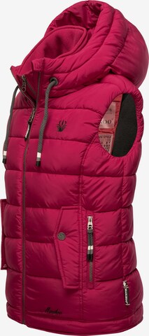 MARIKOO Bodywarmer 'Taisaa' in Rood