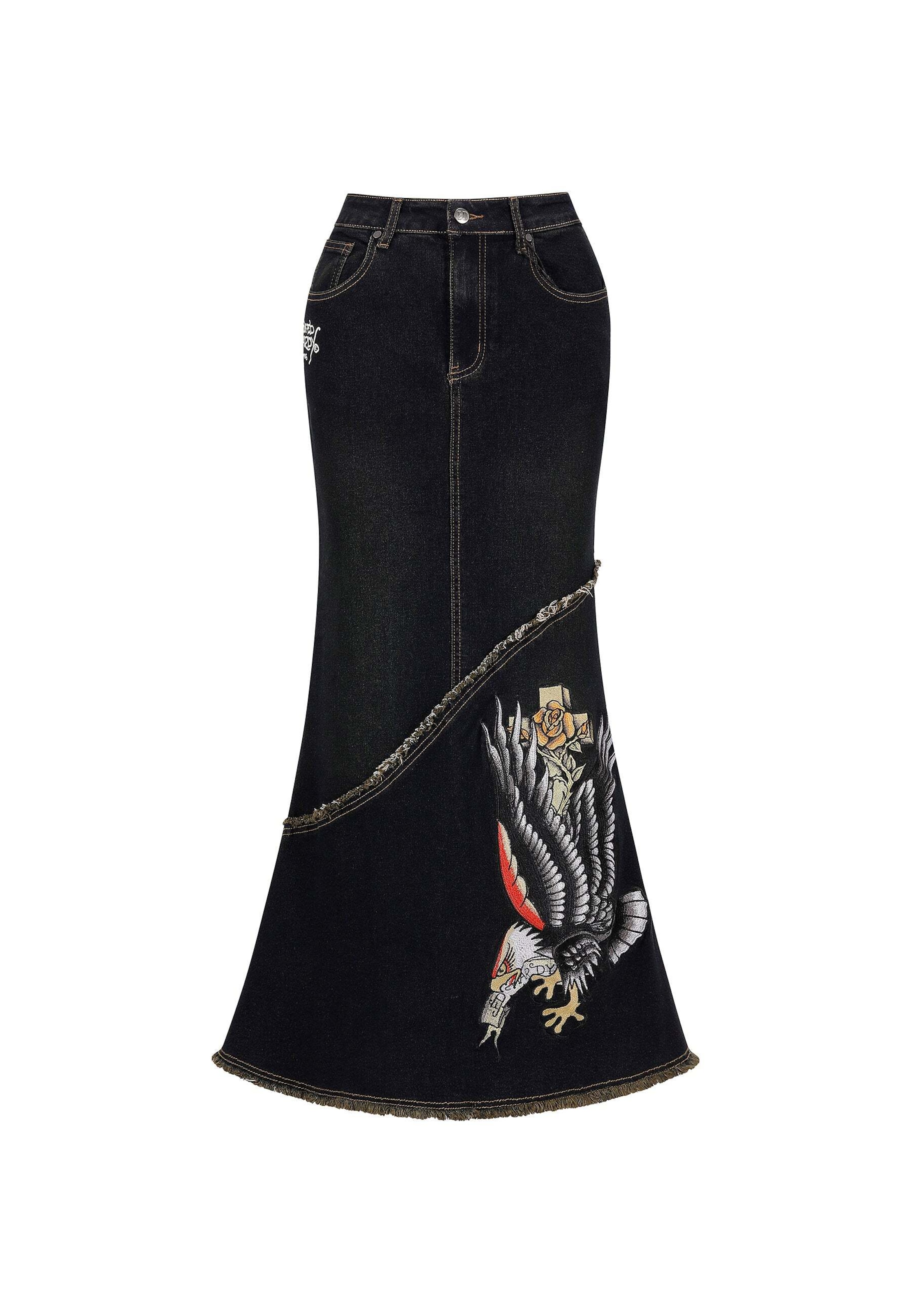 Ed Hardy Rock in Blau: Vorderseite