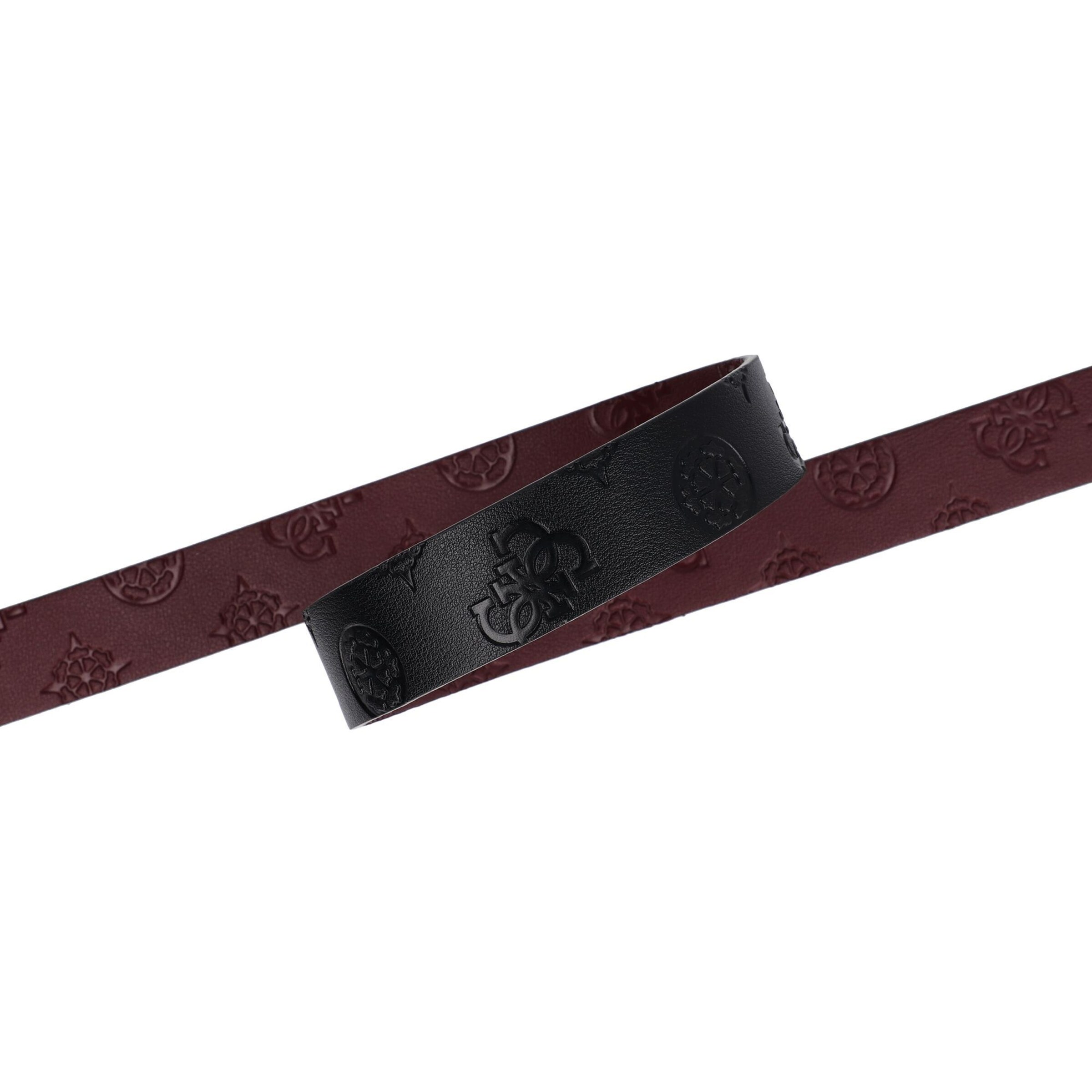 GUESS Riem 'Je' in Zwart