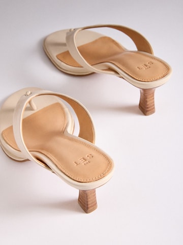 Tongs The Set en blanc