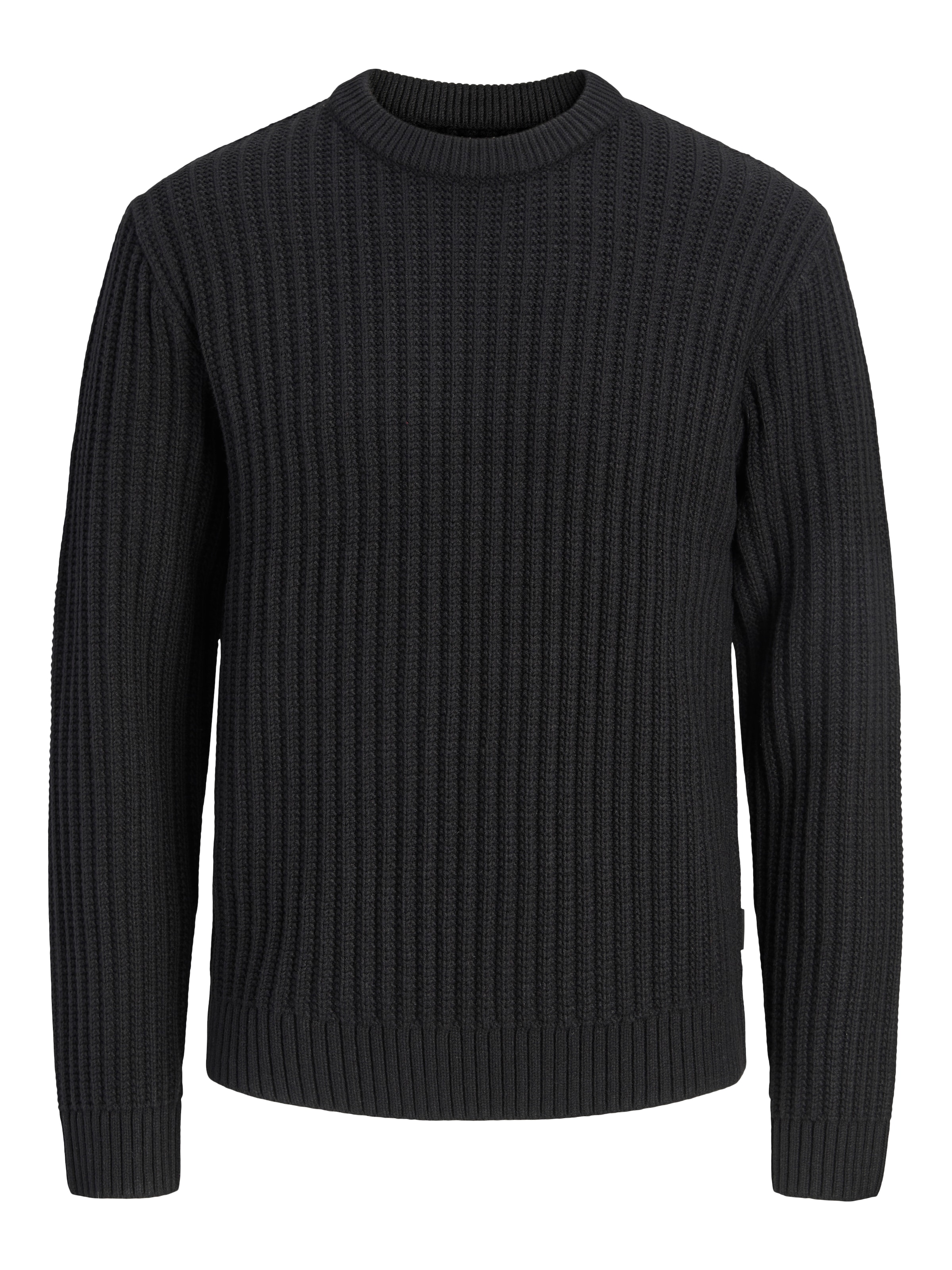 Jack & Jones Junior Sweater 'JJJaxon' in Black: front