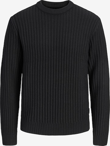 Jack & Jones Junior Sweater 'JJJaxon' in Black: front