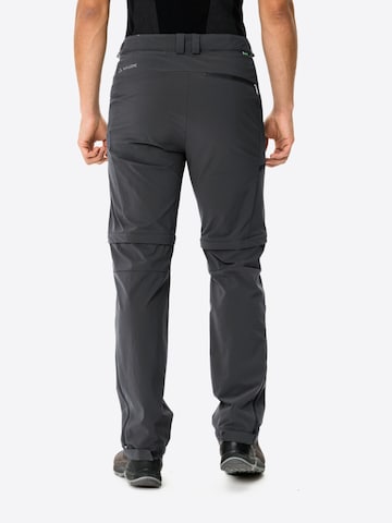 VAUDE Regular Outdoor Pants 'FARLEY' in Black