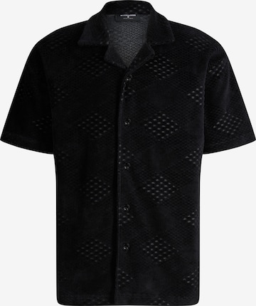 Chemise 'Joseph' STRELLSON en noir : devant