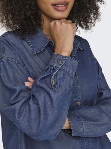 Chemisier 'ONLCharis' ONLY en bleu