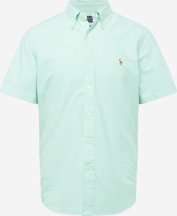 Polo Ralph Lauren Regular fit Overhemd in Groen: voorkant