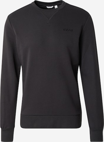 BJÖRN BORG Urheilullinen collegepaita 'ESSENTIAL' värissä musta: etupuoli