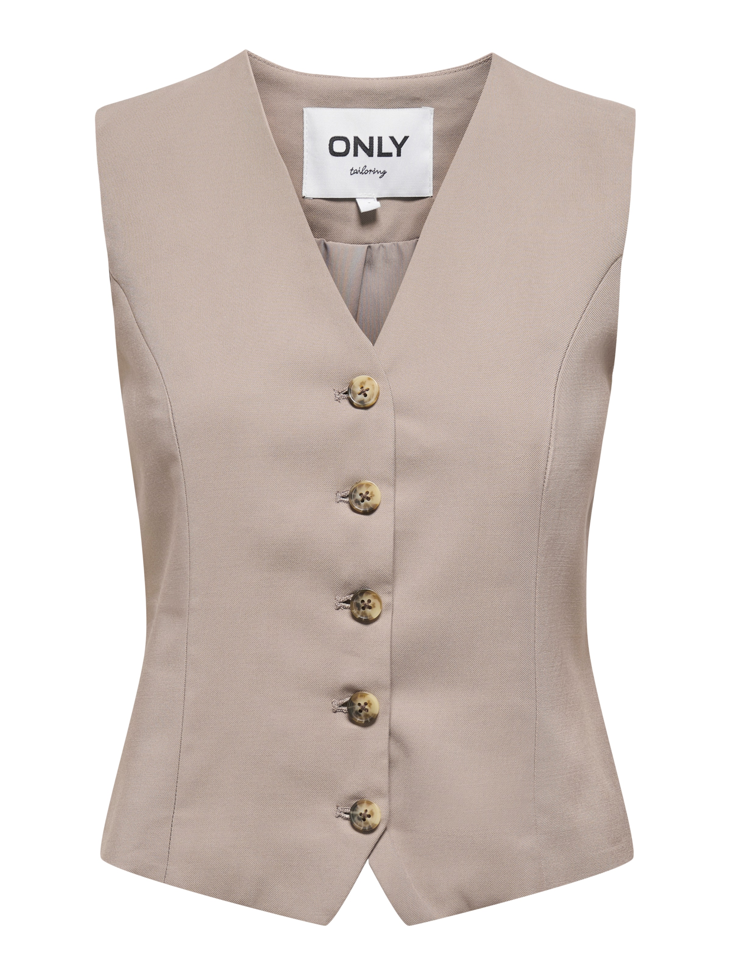 ONLY Vesta k obleku - Sivá: predná strana