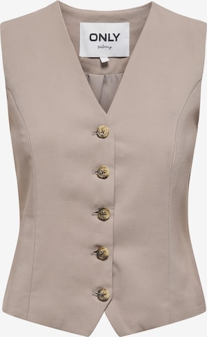 ONLY - Chaleco para traje en gris: frente