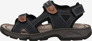 Rieker Hiking Sandals in Blue