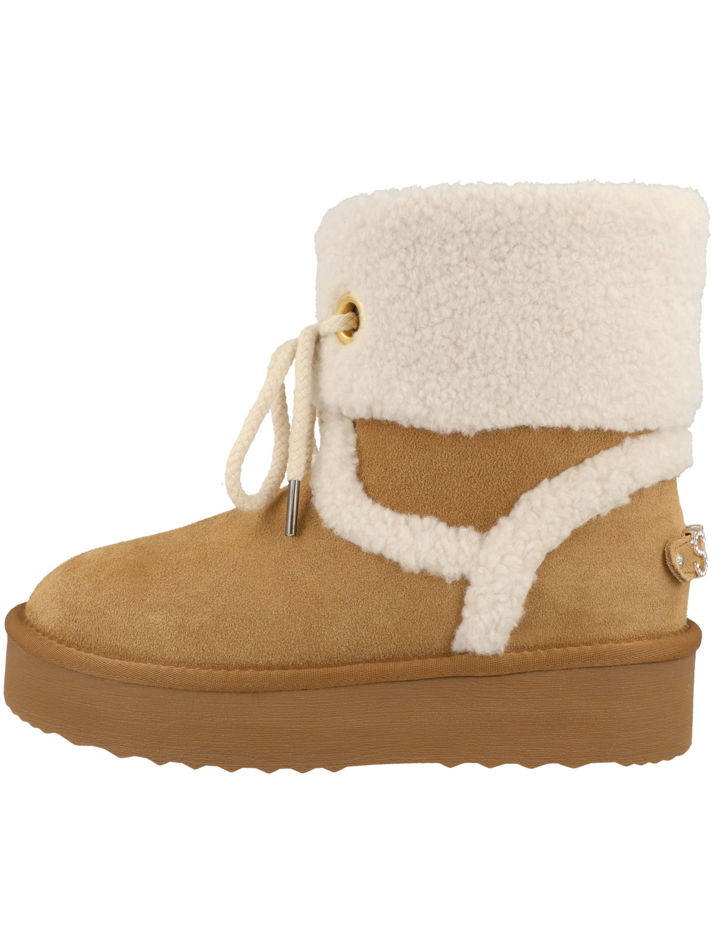 STEVE MADDEN Boots 'Shadow' in Beige