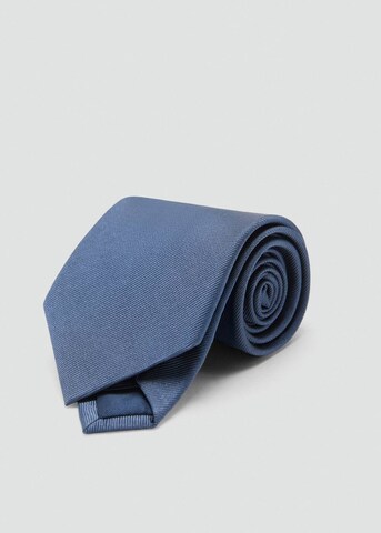 MANGO MAN Tie 'Basic8' in Blue