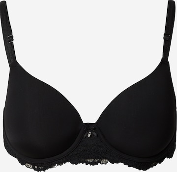 Push-up Soutien-gorge Women' Secret en noir : devant