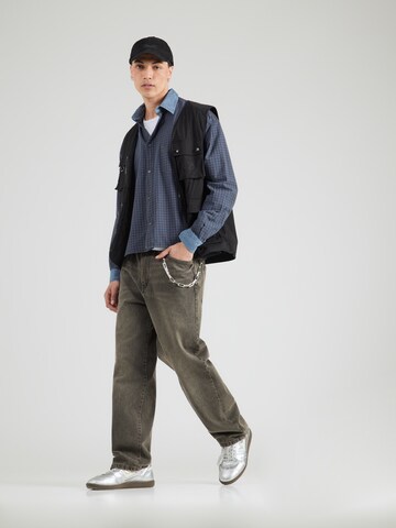 Comfort fit Camicia 'Fabian' di WEEKDAY in blu