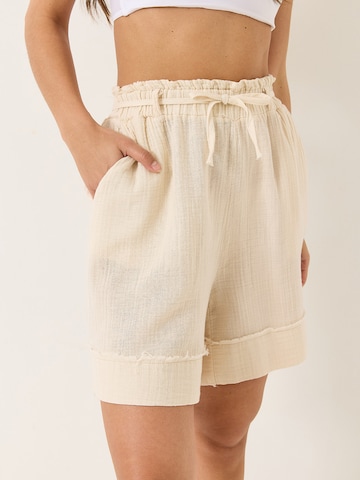 Bianco Lucci Voľný strih Nohavice - Béžová