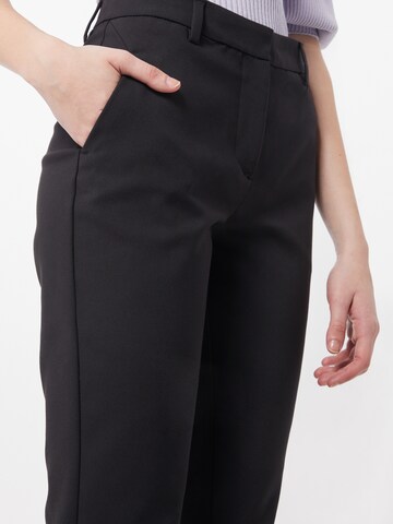 Coupe slim Pantalon 'Kylie' FIVEUNITS en noir