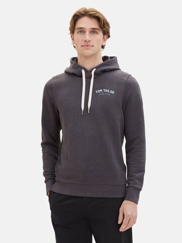 TOM TAILOR Sweatshirt in Grijs: voorkant