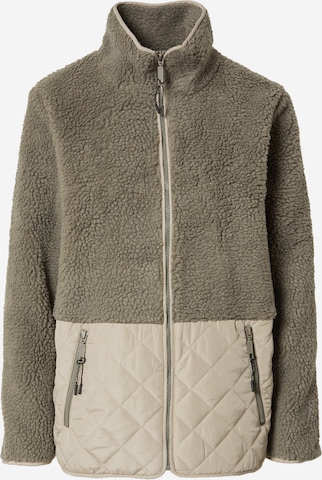 Kaffe - Chaqueta polar 'Albi' en verde: frente