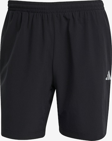 ADIDAS PERFORMANCE Sportbroek 'Tech Apparel' in Zwart: voorkant