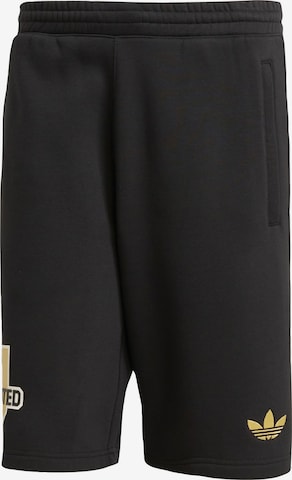 ADIDAS ORIGINALS - regular Pantalón deportivo 'Manchester United VRCT' en negro: frente