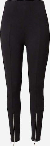 ABOUT YOU Skinny Leggingsit 'Miles' värissä musta: etupuoli