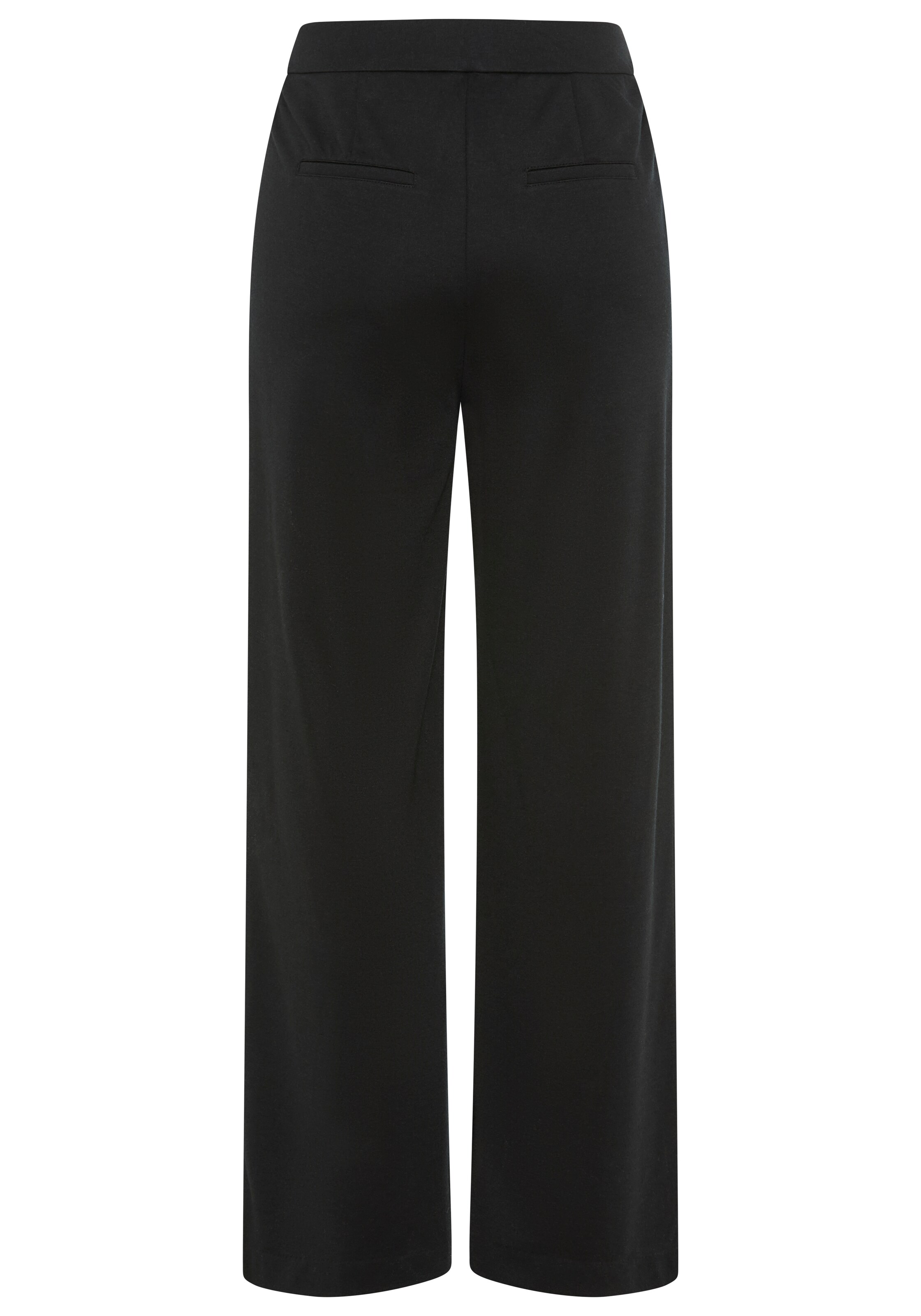 LAURA SCOTT Wide Leg Hose in Schwarz