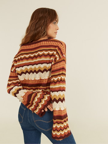 Pull-over 'Allegra ' ABOUT YOU x Sofia Tsakiridou en marron