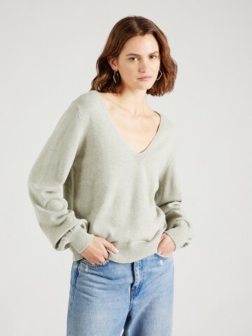 VILA Sweater 'Ril' in Green: front